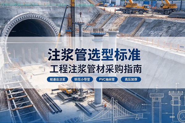 黔西南注浆管选型标准